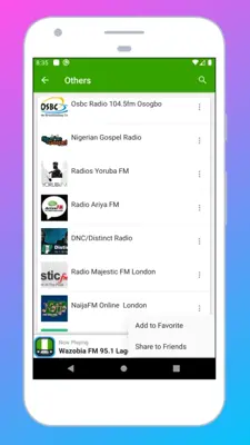 Radio Nigeria + Radio FM AM android App screenshot 2