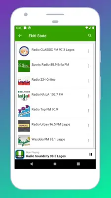 Radio Nigeria + Radio FM AM android App screenshot 4